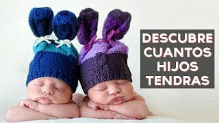 Cuantos hijos o hijas tendrás? Descubre cuantos hijos vas a tener con este divertido test! ↠↠ ¡No te olvides de suscribirte para no perderte ningún test!