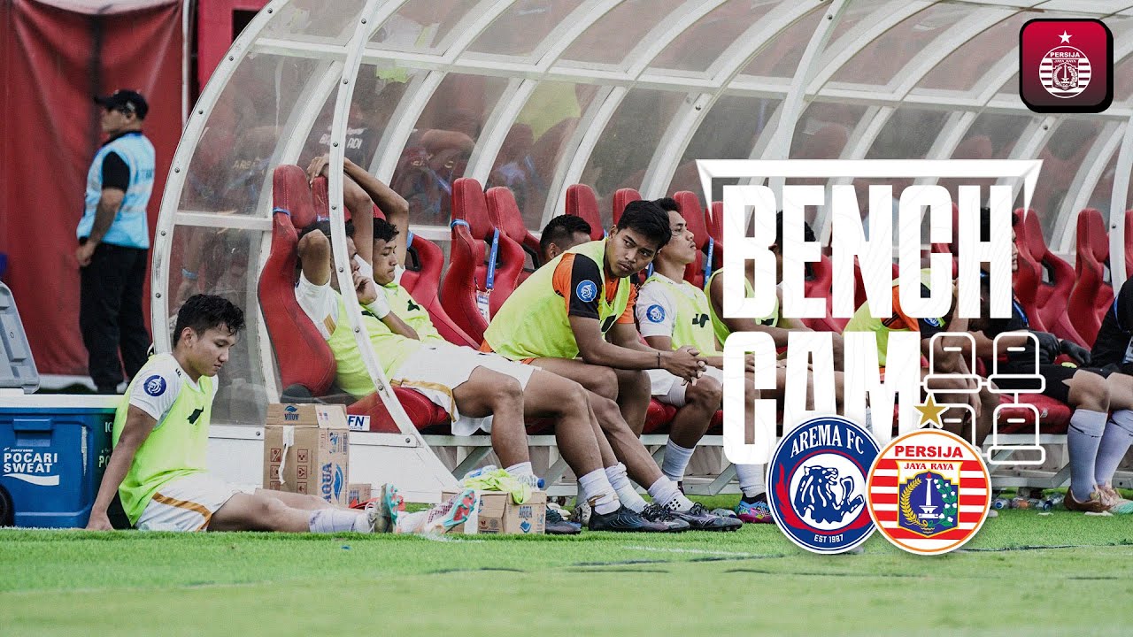 Arema FC vs Persija | Bench Cam - BRI Liga 1 2023/2024