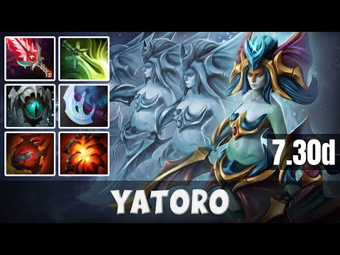 Yatoro | Naga Siren | Dota 2 Pro Gameplay - Patche 7.30d