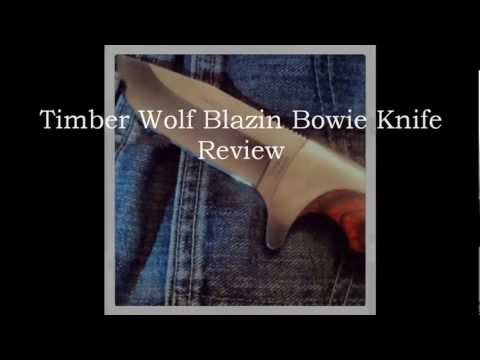Random Review - 4 Timber Wolf Bowie Knife