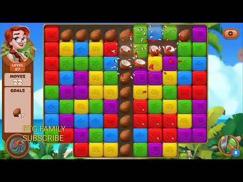 Lost island match 3 blast adventure level 67 MYSTERY ISLAND MYSTERY ISLAND HD 1080P