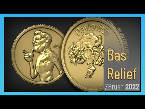 ZBrush 2022 - Bas Relief Alpha and Project - turn any creation into a relief sculpt easily!