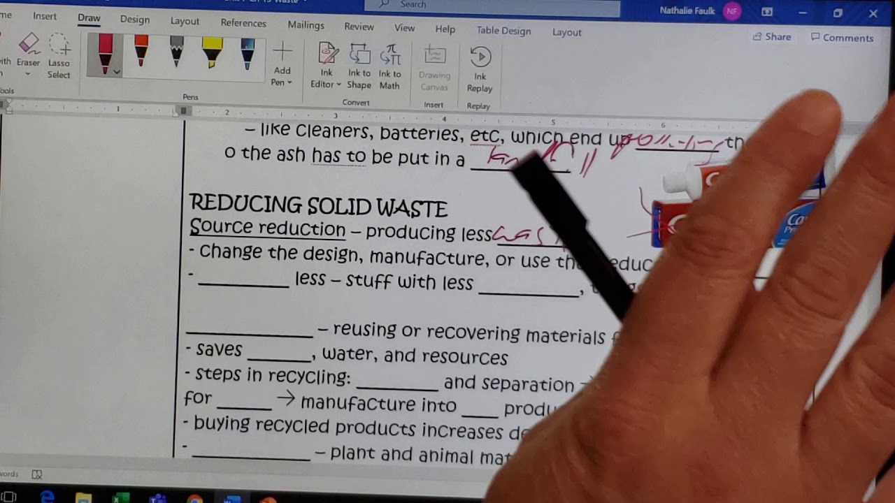 Environmental Science Ch 19 Waste