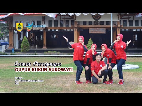 Senam Peregangan Guyub Rukun Sukowati (versi outdoor)