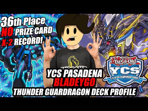 Yu-Gi-Oh! YCS Pasadena 36th Place  - Thunder Guardragon Combo Deck Profile - BladeYGO - Day 2 CA X-2