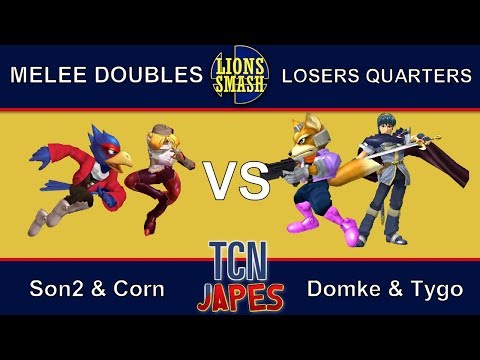 TCNJapes 2 SSBM Doubles - Son2/Corn vs. Domke/Tygo - Losers Quarters