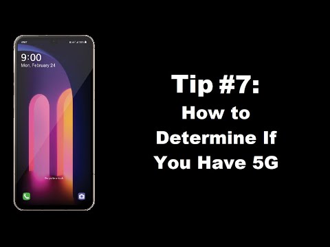 LG V60 ThinQ Tip #7: How to Determine If You Have 5G