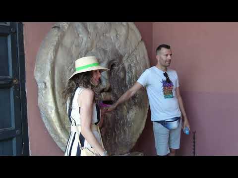 Santa Maria In Cosmedin / Mouth of Truth.  Down and Dirty!  - Rome Italy - ECTV