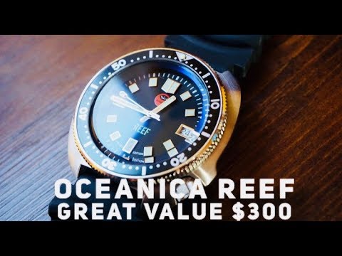 Oceanica REEF 500M Dive Watch Review - THE BEST Vintage Diver - LIVE ON KICKSTARTER 2019