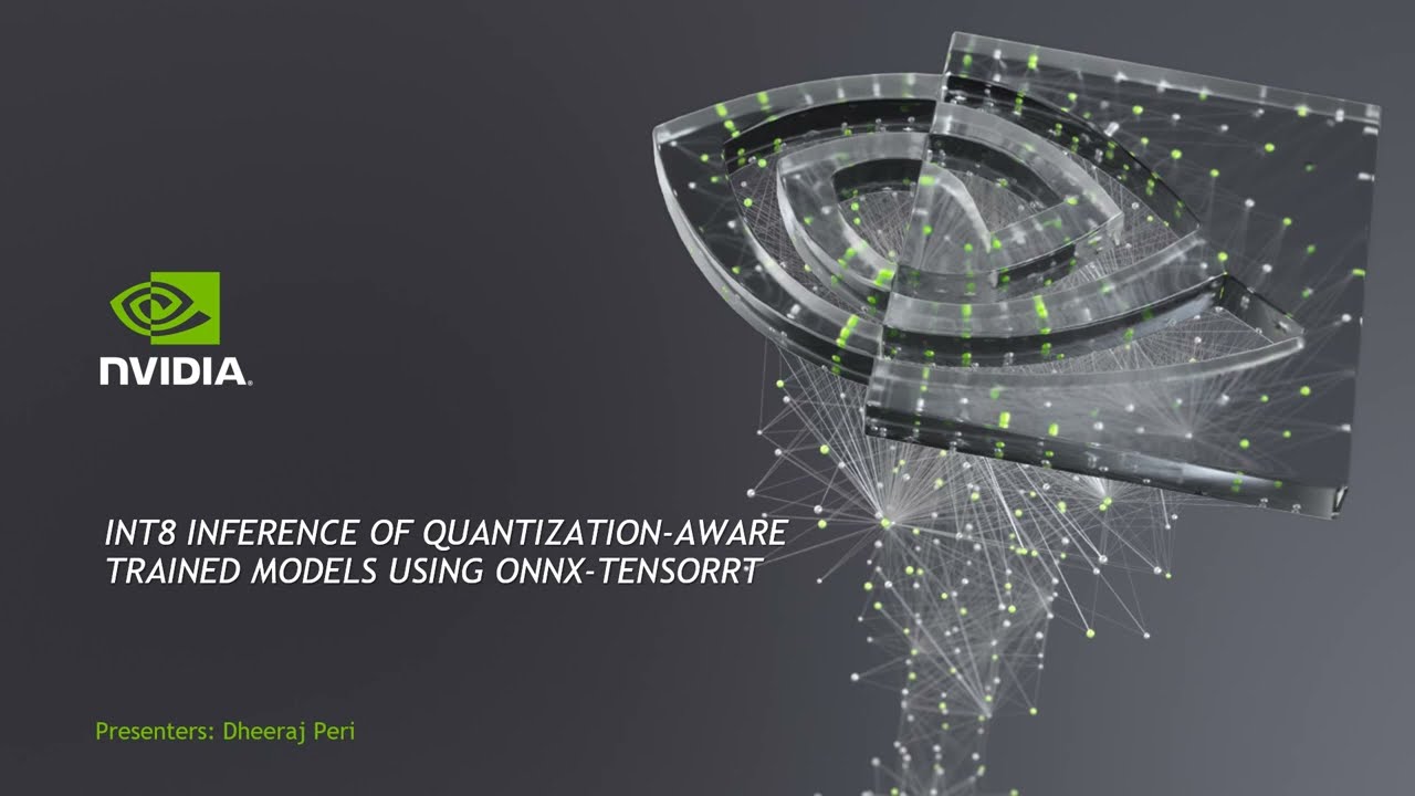 INT8 Inference of Quantization-Aware trained models using ONNX-TensorRT