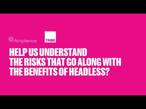 Amplience 5 Questions with thinkTribe - Help us understand the risk that go along with the benefits