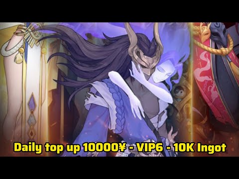 Three kingdom Summoning Idle Private server - Daily top up 10000¥ - VIP6 