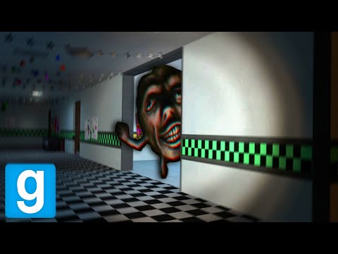 DERANGED CREATURE CHASES ME AT NIGHT - Garry's mod Sandbox