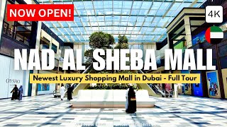 Inside Nad Al Sheba Mall Dubai! Newest Luxury Shopping & Dining Destination (4K walking tour) 🇦🇪