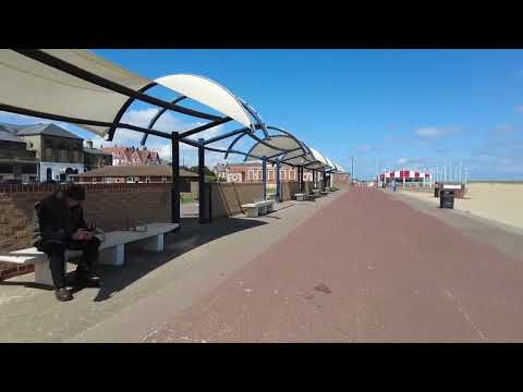 Great Yarmouth Along The Prom And Onto The Beach  26 April 2022