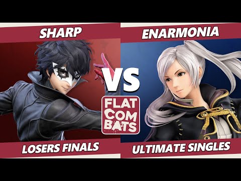 Flat Combats 1 Losers Finals - NEST | Sharp (Joker) Vs. Enarmonia (Robin) SSBU Smash Ultimate