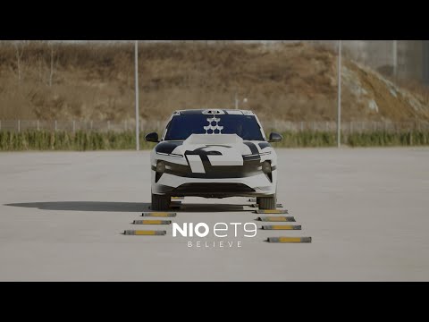 NIO ET9 SkyRide Fully Active Suspension system test