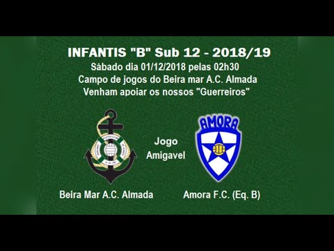 Beira Mar A.C. Almada - 9 vs 1 Amora F. C. (Eq. B) - Amigável Sub 12 - 01/12/2018 - 2018-19