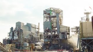 preview picture of video 'Chemical Plant Mixed Feed Building - Controlled Demolition, Inc.'