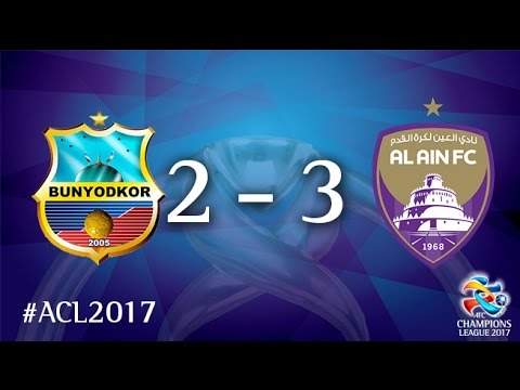 FC Bunyodkor vs Al Ain FC (AFC Champions League 2017 : Group Stage - MD 2)