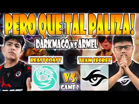 BEASTCOAST VS TEAM SECRET BO2[GAME 2] PARKER, SCOFIELD VS CRYSTALLIS - RIYADH MASTERS 2023 - DOTA 2