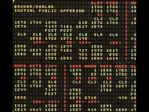 Broker/Dealer  - On a Claire Day