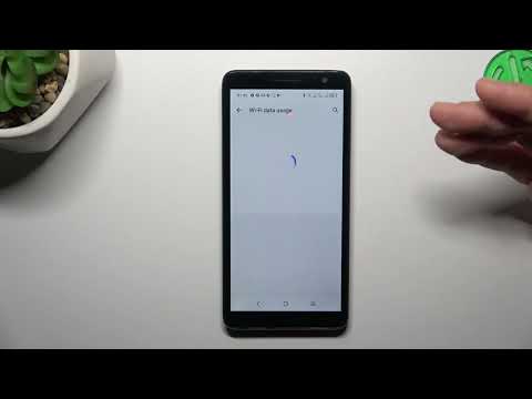 How to Check the WiFi & Mobile Data Usage on ALCATEL 1B (2022)