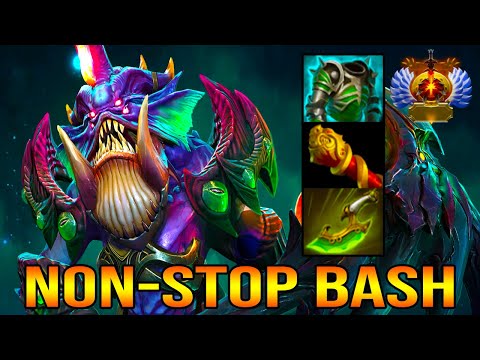 NON0-STOP BASH LORD [ Slardar ] INTENSE CARRY BUILD - DOTA 2 GAMEPLAY