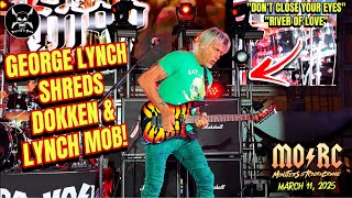 ‼️George Lynch SHREDS “Don’t Close Your Eyes” &amp; “River of Love” on 2025 Monsters of Rock Cruise! 4K