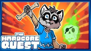 RACCOON HERO IS HERE! | Hardcore Minecraft | The Hardcore Quest 2 #51