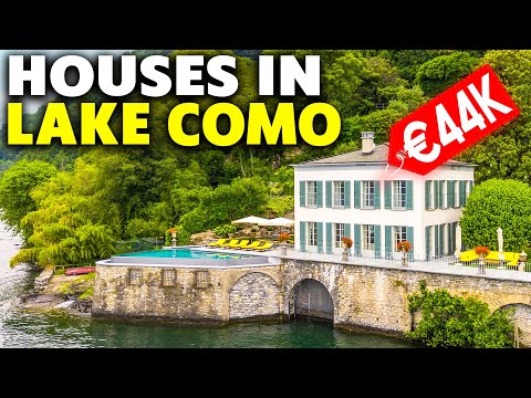 Owners CAN'T SELL These €44K Houses in LAKE COMO… But They’re Perfect for a Dream Retirement