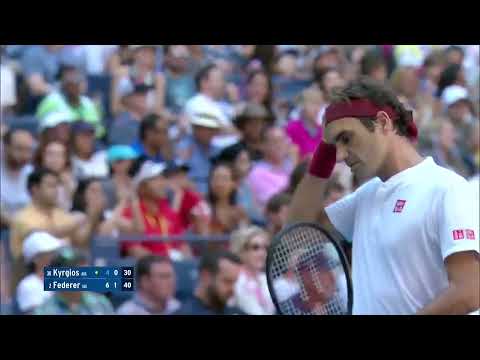 Backhand slice: Roger Federer