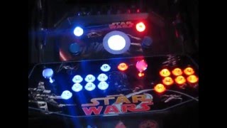 Star Wars Custom Arcade Machine #arcade #gaming #starwars #emulation #retro #hyperspin