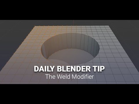 Daily Blender Secrets - The Weld Modifier