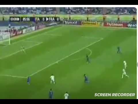World Cup 2006 Final   Foul on Florent Malouda