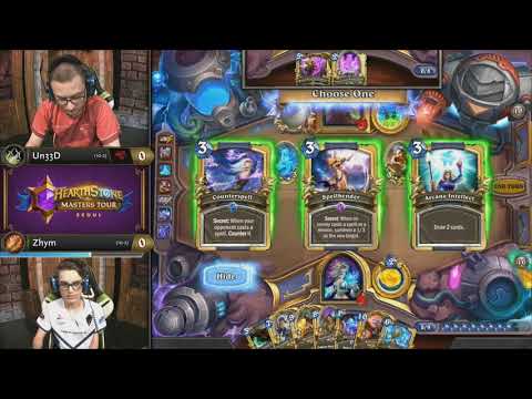 Un33D vs Zhym ||  八強賽 B組 淘汰戰 《爐石戰記》大師巡迴賽 - 首爾站 Day 3