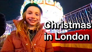 Christmas in London with kids