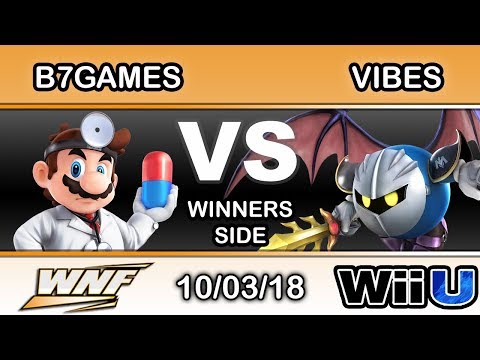 WNF 3.8 - B7Games (Dr. Mario) Vs. VibeS (Meta Knight) Winners Side - Smash 4