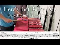 Here's That Rainy Day (Gary Burton Transcription) // Jazz Vibraphone
