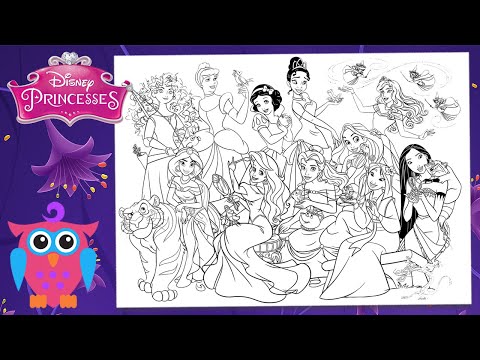 Princess Sheets Coloring