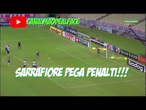 SARRAFIORE PEGA PENALTI DE WP9!! INCRÍVEL!!