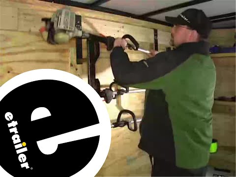 etrailer | Review of the Rack'Em Trimmer Rack for Enclosed Cargo Trailers