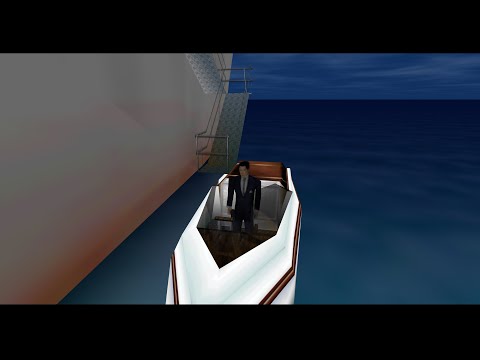 BLIND MAN PLAYS: GoldenEye 007 - Mission 4: Monte Carlo  Part 1: Frigate (Secret Agent)