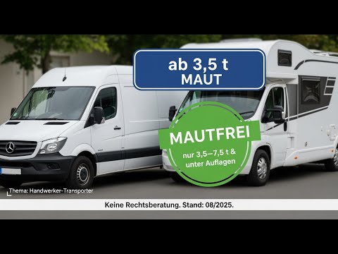 Neue LKW-Maut ab 3,5 Tonnen Was bedeutet das für dich?