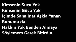 Buray kimsenin sucu yok.