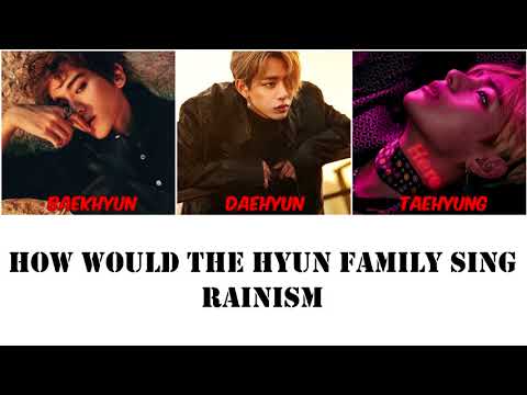 How Would the Hyun Family (Baekhyun/Daehyun/Taehyung) Sing Rainism