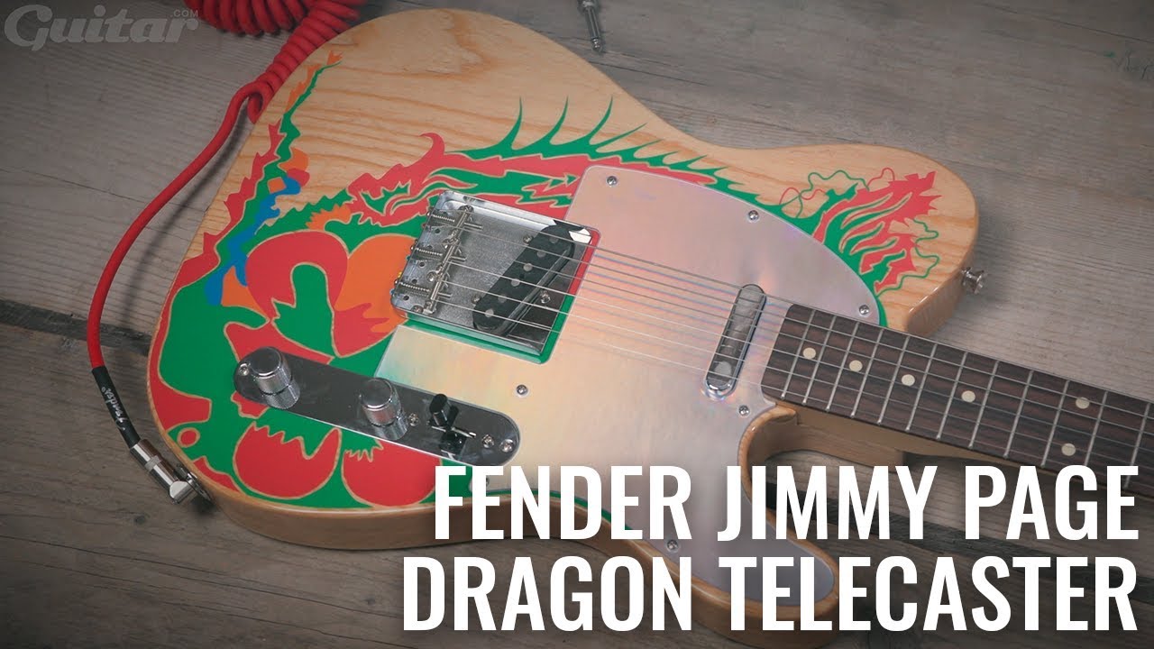 Channel your inner Led Zep with the Fender Jimmy Page Dragon Telecaster | Guitar.com - YouTube
