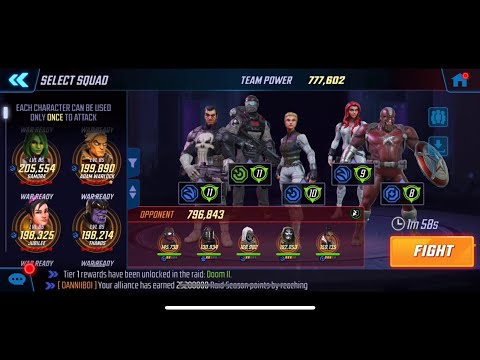 Skilitary vs Doom Mercs 19k punch up