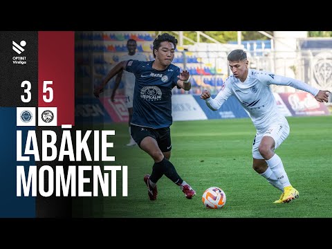 28. kārta:  Riga FC 3:5 FS Jelgava (Labākie momenti)