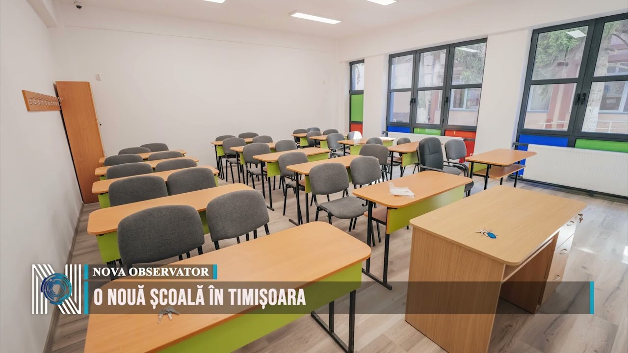 O NOUĂ ȘCOALĂ ÎN TIMIȘOARA